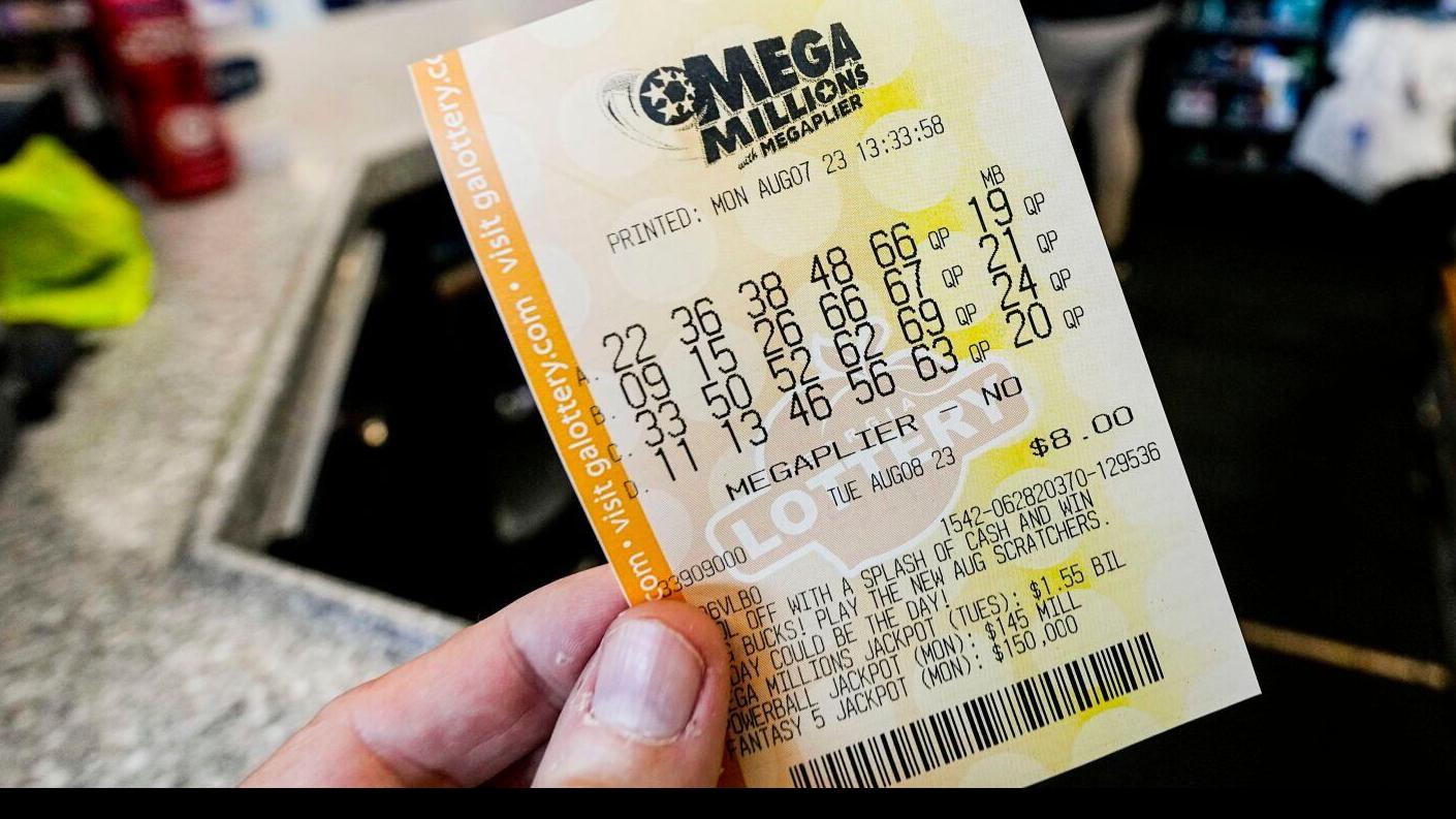 $1.55 billion Mega Millions jackpot is the 3rd largest in US history